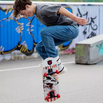 Skateboard completo SCHILDKRÖT Grinder 31 polegadas Wolf Deck 510682
