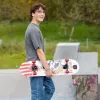 Skateboard completo SCHILDKRÖT Grinder 31 polegadas Wolf Deck 510682