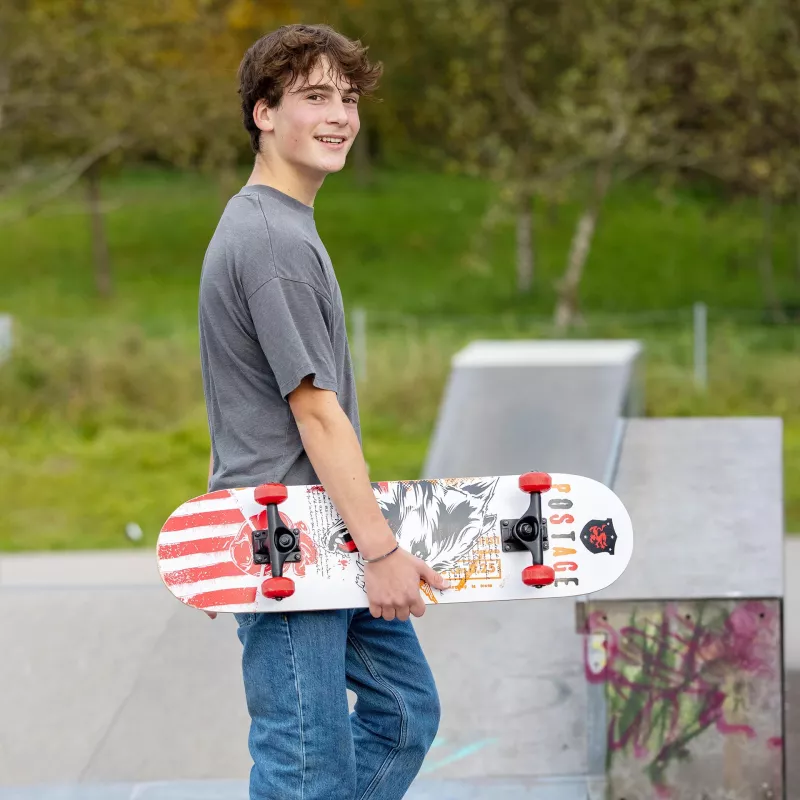 Skateboard completo SCHILDKRÖT Grinder 31 polegadas Wolf Deck 510682