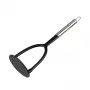 Kesper 104865 Esmagador de batatas, aço inoxidável/plástico, prateado/preto