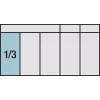HAZET 163-130L Conjunto de 13 chaves de fendas com espuma de 1/3 para carrinho de oficina