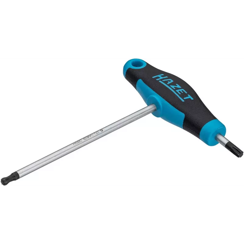 HAZET 829KKT-T25 Chave de fendas TORX com punho em T TX25, lâmina de 100 mm
