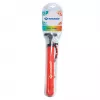 SCHILDKROT Bomba de encher bolas 300 mm vermelho plástico com mangueira de ar e 2 adaptadores 970989