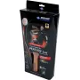 Donic Schildkröt 788450 Raquete de ténis de mesa para principiantes e jogadores recreativos - borracha preta, punho de madeira, côncavo, madeira de 5 camadas, esponja de 1,0 mm, não aprovada pela ITTF