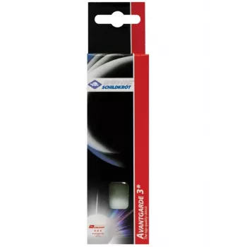 Donic Schildkröt 608334 bolas de ténis de mesa, pack de 3, branco, ABS, 40mm, iniciante/lazer