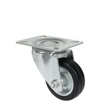 Wagner design yourself roda giratória RO 6184 prateado 75 mm 50 kg 4618401
