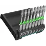 HAZET 2304SH-13 conjunto de 8 bits TORX interior 1/4 polegadas T10-T45, 25 mm, aço especial, fosfatado