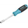HAZET 811BML porta-bits 1/4 polegadas sextavado 210 mm magnético