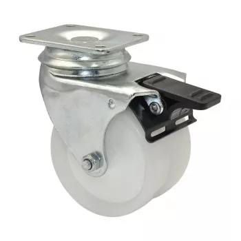 Wagner design yourself ECO RO 3277 roda giratória dupla 32 mm branco/cinzento (3327701)