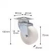 Wagner design yourself roda giratória RO 1675 branco (3167501)