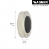 Wagner design yourself EH 5140 batente de porta de parede com parafuso ou cola, zamac e borracha maciça (15514011)