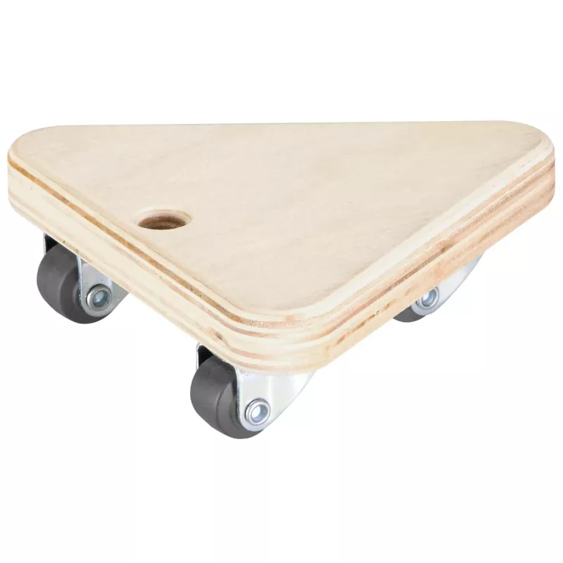 Wagner design yourself roda de transporte MM 1313 bétula 140 x 140 x 43 mm, 100 kg de carga, 4 rodas giratórias 20131301