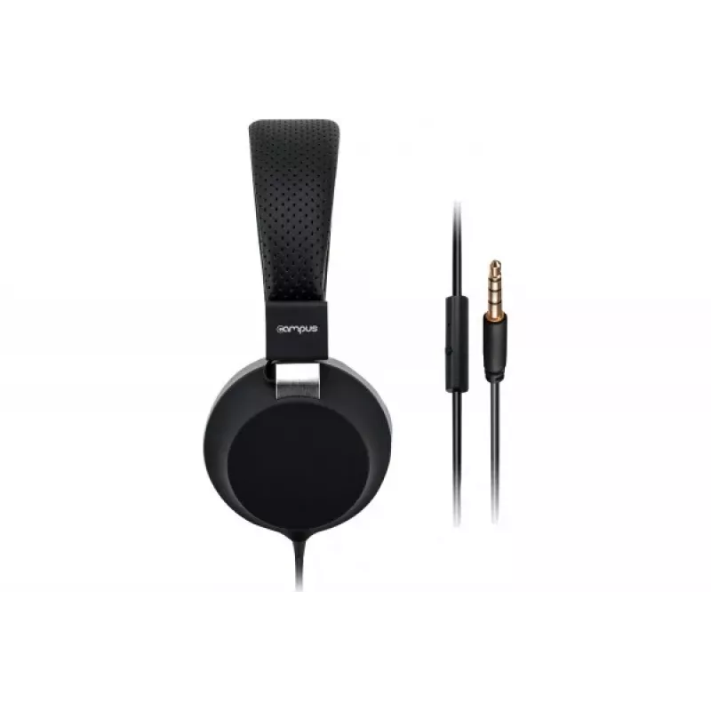 EXERTIS CONNECT Campus BE COLOR auscultadores estéreo com ficha jack de 3,5 mm, preto/cinzento (059963)