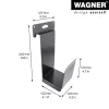 Wagner design yourself suporte de parede WH 2089 preto (15208901)