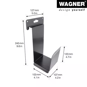 Wagner design yourself suporte de parede WH 2089 preto (15208901)