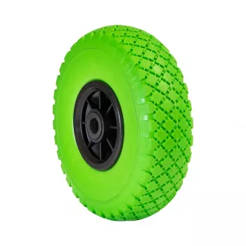 Wagner design yourself roda de carrinho de mão em borracha maciça RO 8262 verde 260 mm 4826201