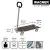 Wagner design yourself STAR CARRIER carrinho de plataforma extensível MM 1187 castanho 300 kg 20118701