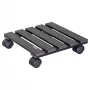 WAGNER Multi Roller WPC antracite 60 rodas duplas 60kg quadrado (20050001)