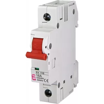 ETI SV 116 Interruptor de carga modular unipolar 16A 002423121