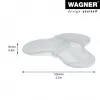 Wagner Design Yourself EH 6985 Batente de porta autoadesivo transparente 15698501