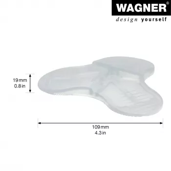 Wagner Design Yourself EH 6985 Batente de porta autoadesivo transparente 15698501