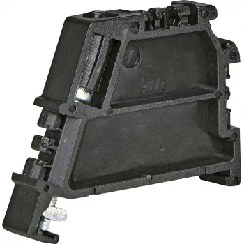 ETI ES-BT/3 Bloco de terminais de parafuso, terminal final e borne de neutro, 3 pontos de ligação, 800 V, 32 A, preto 003903229