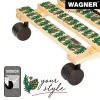 WAGNER design yourself Roda para plantas GH0653 quadrado madeira 29x8 cm 20065301