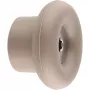 Wagner design yourself DOT Cabide de parede, taupe, 1 gancho, zamak, montagem por parafuso 17022121