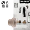 Wagner design yourself DOT Cabide de parede, taupe, 1 gancho, zamak, montagem por parafuso 17022121