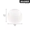 Wagner design yourself EH 5220 Batente de porta plástico transparente 15522011