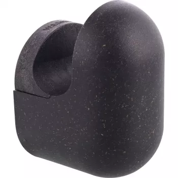 Wagner design yourself PILL Cabide de parede, 1 gancho, preto, alumínio, montagem na parede, 40 mm 17040221