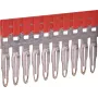 ETI ESC-PTP4/10/R ponte de ligação para ligação transversal, 10 polos, vermelho, 32 A, 800 V 003903030