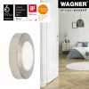 Wagner EH 5141 15514111 batente de porta, zinco fundido sob pressão, borracha maciça