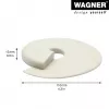 Wagner Design Yourself EH 6979 batente de porta em plástico branco autoadesivo 15697901