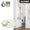 Wagner Design Yourself EH 6979 batente de porta em plástico branco autoadesivo 15697901