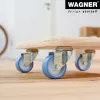 Wagner design yourself roda de transporte MM 1353 bétula 29,0 x 29,0 x 8,6 cm até 250 kg (20135301)