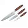 GRAEF KN 5150 conjunto de facas de cozinha 3 peças lâminas Solingen 9cm/13cm/20cm