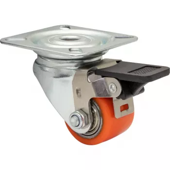 Wagner design yourself roda giratória de carga pesada RO 7935 vermelha 75 mm 100 kg 4793501