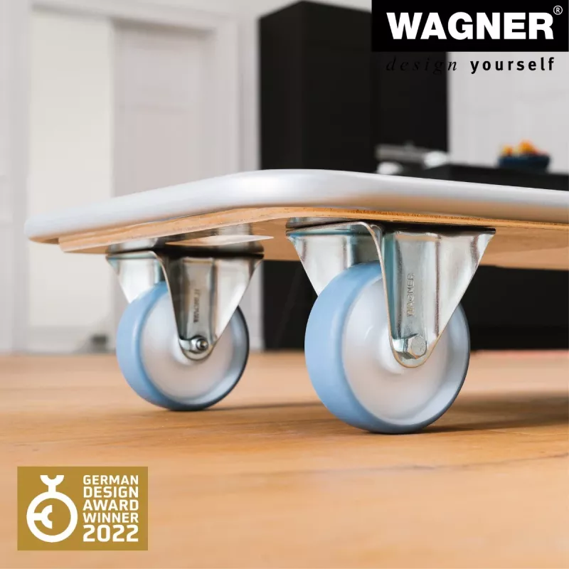 Wagner design yourself carrinho de transporte MM 1345 castanho 36,5 x 74,0 x 14,5 cm até 300 kg (20134501)