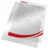 LEITZ Esselte Standard Plus capas perfuradas A4, pack de 100, transparente, polipropileno 56218