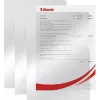 LEITZ Esselte Standard Plus capas perfuradas A4, pack de 100, transparente, polipropileno 56218