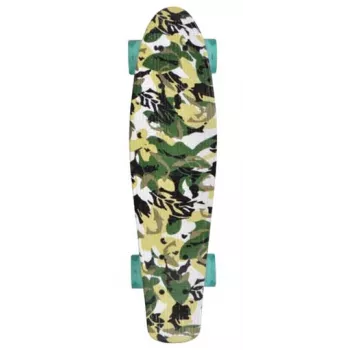 SCHILDKROT skateboard retro Free Spirit Camouflage polipropileno (PP), deck reforçado 560 x 140 mm, 1 unidade (510781)