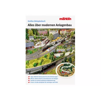 Märklin 03071 livro de esquemas de vias para modelismo ferroviário H0