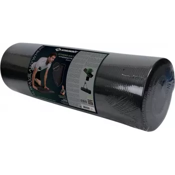 SCHILDKROT tapete de fitness 15 mm preto antiderrapante NBR 183x61 cm com alça de transporte 960160