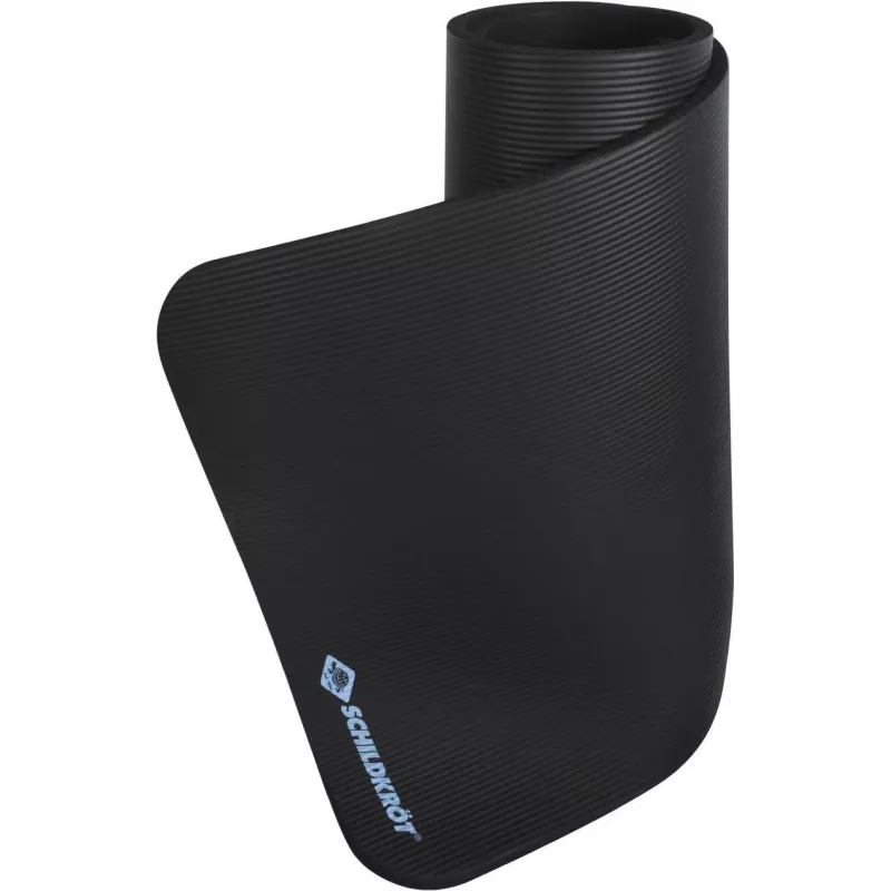 SCHILDKROT tapete de fitness 15 mm preto antiderrapante NBR 183x61 cm com alça de transporte 960160