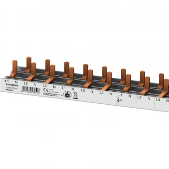 SIEMENS 5ST37730 barramento de pente com pinos 10mm² 3P+N 1000mm