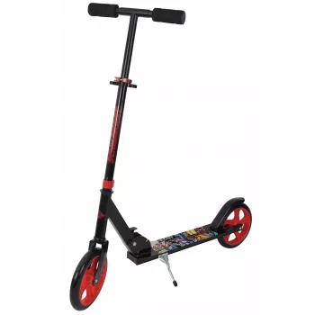 SCHILDKROT City Scooter Road Catcher Graffiti deck de alumínio 200 mm rodas PU dobrável altura ajustável em 3 níveis 510203
