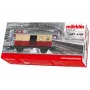 Märklin 4108 H0 carruagem de passageiros 2.ª classe Schürzenwagen DB época III-IV