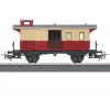Märklin 4108 H0 carruagem de passageiros 2.ª classe Schürzenwagen DB época III-IV