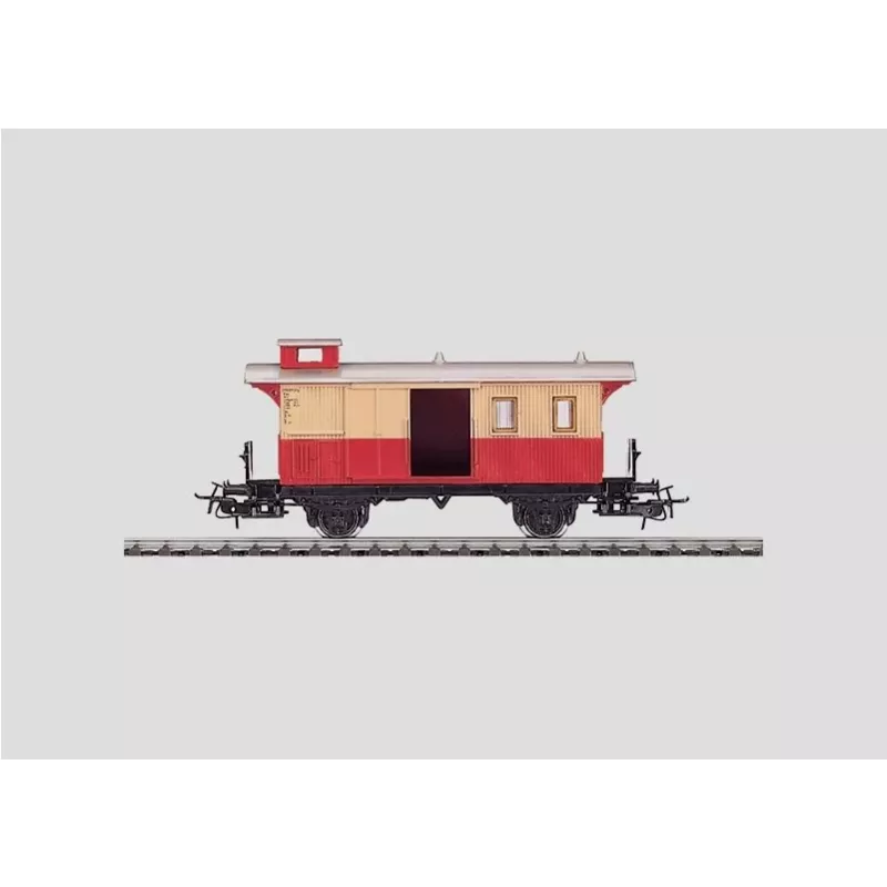 Märklin 4108 H0 carruagem de passageiros 2.ª classe Schürzenwagen DB época III-IV